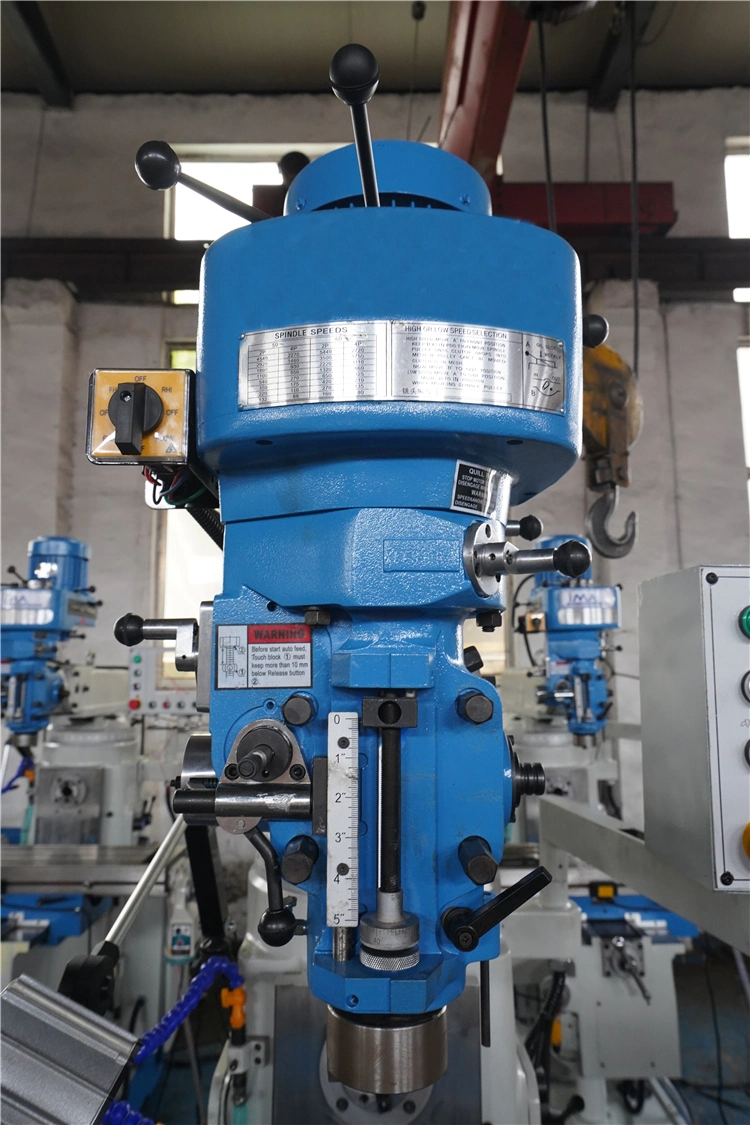 High Quality Horizontal Vertical Metal Universal Turret Milling Machine (X6325)