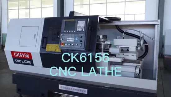 Máquina de torno CNC CE de alta precisión y calidad personalizada Ck6166